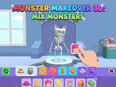 Žaidimas Monster Makeover 3D Mix Monsters