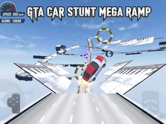 Žaidimas GTA Car Stunt Mega Ramp