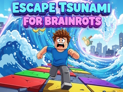 Žaidimas Escape Tsunami for Brainrots