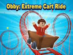 Žaidimas Obby: Extreme Cart Ride