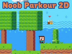 Žaidimas Noob: Parkour 2D