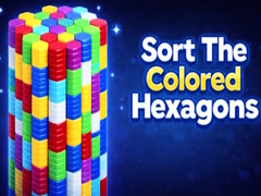 Žaidimas Sort The Colored Hexagons