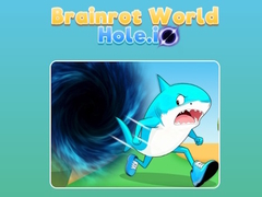 Žaidimas Brainrot World Hole io