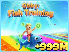 Žaidimas Obby: Fish training