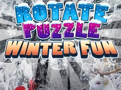 Žaidimas Rotate Puzzle Winter Fun