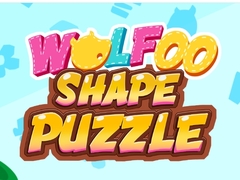 Žaidimas Wolfoo Shapes Puzzle
