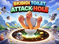 Žaidimas Skibidi Toilet Attack Hole