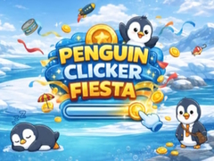 Žaidimas Penguin Clicker Fiesta