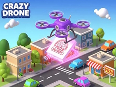 Žaidimas Crazy Drone Pizza Delivery