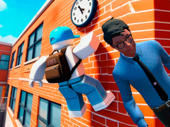 Žaidimas School Escape: Obbie Run!