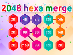 Žaidimas 2048 Hex Chain Merge