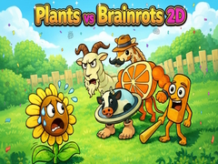 Žaidimas Plants vs Brainrots 2D