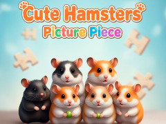 Žaidimas Cute Hamsters Picture piece