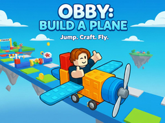 Žaidimas Obby Build a Plain