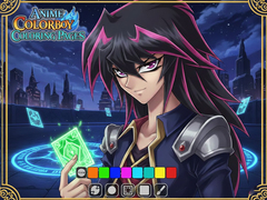 Žaidimas Anime Boy Coloring Pages