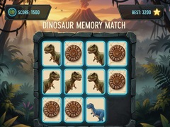 Žaidimas Dinosaur Memory Match