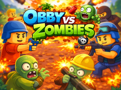 Žaidimas Obby vs Zombies