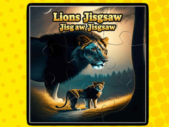 Žaidimas Lions Jigsaw Jigsaw