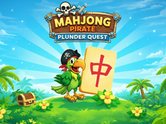 Žaidimas Mahjong Pirate Plunder Quest