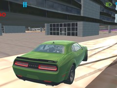 Žaidimas Hustle in a Wildcat Dodge Challenger