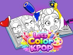 Žaidimas Let's Color KPop Demon Hunters