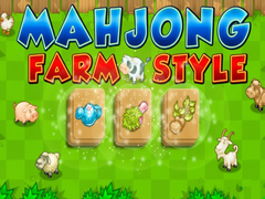 Žaidimas Mahjong Farm Style