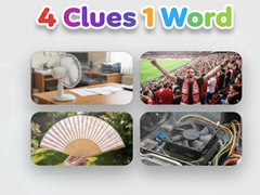 Žaidimas 4 Clues 1 Word