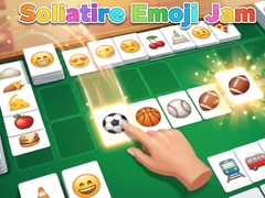 Žaidimas Solitaire Emoji Jam