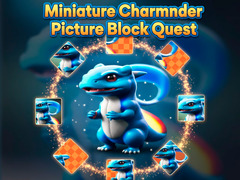 Žaidimas Miniature Charmander Picture Block Quest