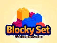 Žaidimas Blocky Set 3d brick constructions