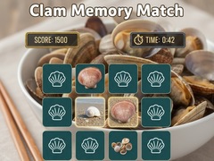 Žaidimas Clam Memory Match