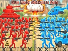 Žaidimas Gun Mob: Stickman Run