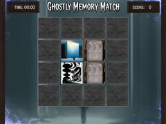 Žaidimas Ghosts Memory Match
