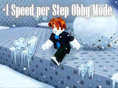 Žaidimas +1 Speed per Step Obby Mode