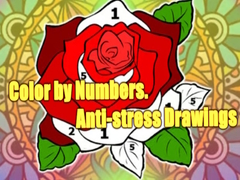 Žaidimas Color by Numbers. Anti-stress Drawings