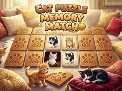 Žaidimas Cat Puzzle Memory Match