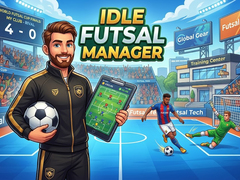 Žaidimas Idle Futsal Manager