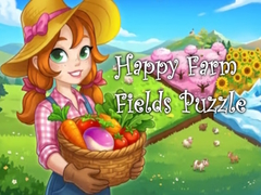 Žaidimas Happy Farm Fields Puzzle