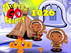 Žaidimas Monkey Go Happy Stage 1026