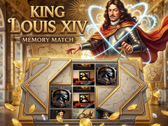 Žaidimas King Louis XIV Memory Match