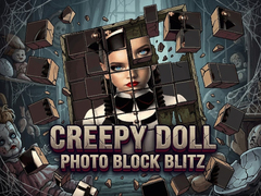 Žaidimas Creepy Doll Photo Block Blitz