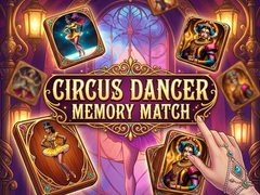 Žaidimas Circus Dancer Memory Match