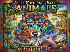 Žaidimas Free Coloring Pages Animals