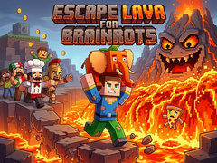 Žaidimas Escape Lava for Brainrots!