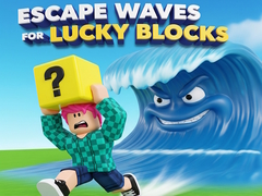 Žaidimas Escape Waves for Lucky Blocks