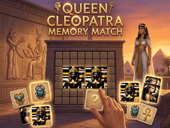 Žaidimas Queen Cleopatra Memory Match