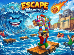 Žaidimas Escape Waves.io