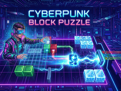 Žaidimas Cyberpunk Block Puzzle