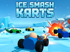 Žaidimas Ice Smash Karts