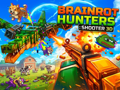 Žaidimas Brainrot Hunters: Shooter 3D